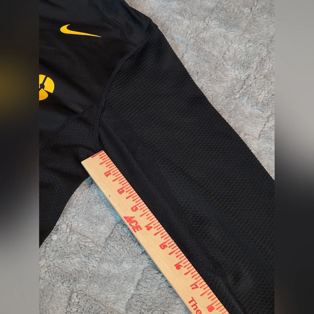 Nike Pittsburgh Steelers Shirt Men's Size S Black On Field Long Sleeve 2-Sided - Picture 7 of 12